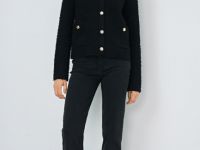 Джинсы клёш с высокой посадкой, Серый