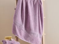 Полотенце махровое Piega, сирень