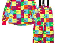 Комплект текстильный с полиуретановым покрытием для девочек: куртка, брюки