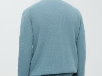 Джемпер из хлопка прямого кроя