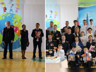 Сотрудники следственного управления поздравили воспитанников и работников подшефной школы-интерната с Днем знаний