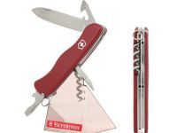 Нож перочинный Victorinox Picknicker, сталь X50CrMoV15, рукоять Nylon, красный, 11 функций, 111мм