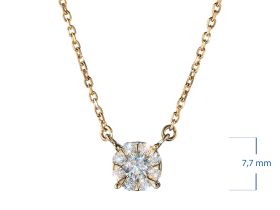 Колье из желтого золота э0312кл05153500