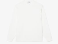 Хлопковая футболка Lacoste с длинным рукавом унисекс