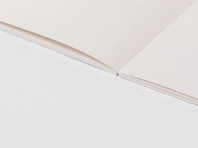 Скетчбук с открытым переплетом FALAFEL BOOKS 19х19 см 19х19 Soft Grey