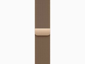 Смарт-часы Apple Watch Series 11 46mm Gold Titanium Case with Gold Milanese Loop (S/M)