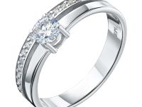 Кольцо из белого золота э0912кц02144100_white