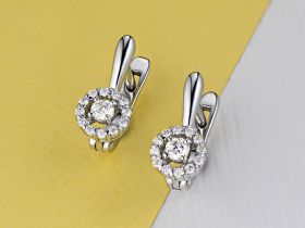 Серьги из серебра э0612сг02163200