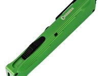 Автоматический нож Daggerr Кощей, сталь D2, рукоять алюминий, зелёный