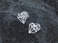 Пусеты из серебра э0612пс07172100