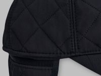 Стеганая бейсболка с ушками