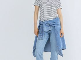 Базовая футболка из плотного хлопка, Белый