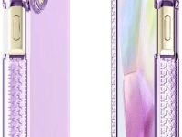 Чехол Itskins SPECTRUM R CLEAR для Galaxy A56 сиреневый