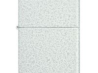 Зажигалка ZIPPO Classic с покрытием Glacier, латунь/сталь, белая, матовая, 38x13x57 мм