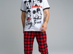 Комплект Family look мужской: футболка, брюки