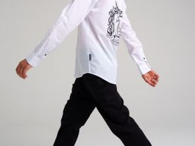 Сорочка текстильная для мальчиков (regular fit)