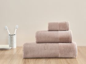 Полотенце махровое Vincenza, коричневое