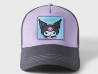 Бейсболка с контрастными вставками и нашивкой Kuromi Глория Джинс