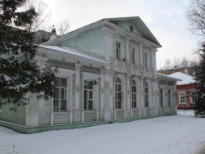 Жилой дом, 2 п. XIX в., деревянный, с мезонином