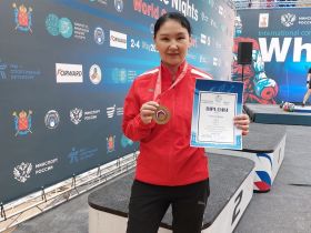 Якутянка стала абсолютной чемпионкой по гиревому спорту на этапе Кубка мира