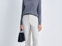 Джемпер с v-образным вырезом