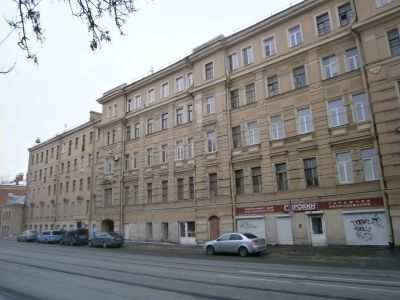Дом, где находилась Смоленская (Корниловская) вечерне-воскресная школа для рабочих Невской заставы