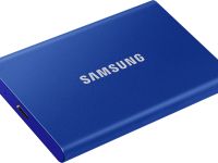 Внешний накопитель Samsung SSD USB 3.2 T7 1 ТБ синий