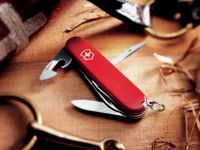 Нож перочинный Victorinox Spartan, сталь X55CrMo14, рукоять Cellidor®, в блистере, 12 функций, 91мм