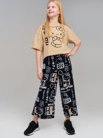 Брюки трикотажные для девочек (кюлоты)