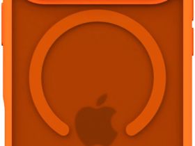 Клип-кейс VLP Lite Bloomс MagSafe для Apple iPhone 17 Pro Оранжевый