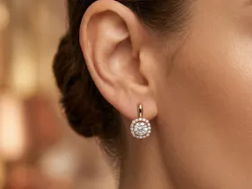 Серьги из красного золота э0212сг11200607