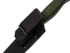 Охотничий нож Hot Knife Hoot, сталь D2 cerakote camo, рукоять зелёная микарта