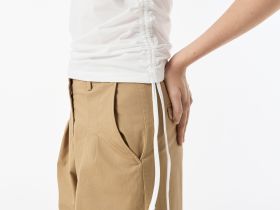 Женский топ Lacoste из эластичного хлопка