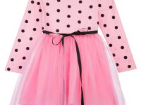 Платье трикотажное для девочек