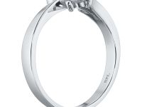 Классическое кольцо из белого золота с бриллиантами э4001кц05102000
