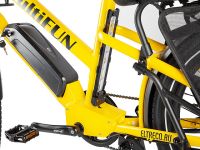 Электровелосипед Eltreco MultiFun, год 2024, цвет Желтый