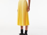 Женская плиссированная юбка Lacoste