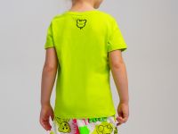 Комплект трикотажный для девочек: фуфайка (футболка), шорты