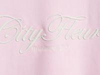 Свитшот с вышивкой, Розовый