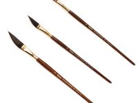 Кисть белка микс №10 даггер лайнер Pinax "Poseidon 829" короткая ручка