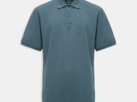 Базовое поло из хлопка прямого силуэта