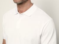 Базовое поло из хлопка прямого силуэта