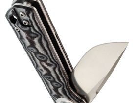 Складной нож Dr.Tech W3897MG, сталь D2, рукоять микарта, Pattern gray