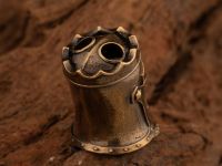 Бусина для темляка Шлем Ричарда, латунь