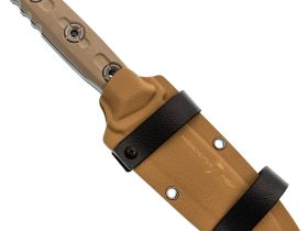 Тактический нож N.C.Custom Parachuter сталь AUS-10, покрытие Stonewash, рукоять Tan G10