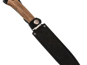 Походный нож Щука, сталь 65х13, рукоять орех