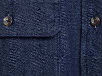 Джинсовая рубашка, Синий