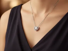Подвеска из белого золота э4712пд03230110