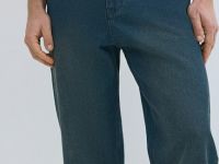 Свободные джинсы Bow, Синий