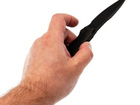 Складной нож WE Knife Krait, сталь M390, рукоять титан, черный